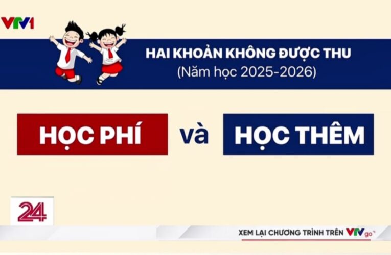 Các khoản nhà trường không được phép thu và được phép thu của học sinh trong năm học mới.