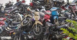 Sắp đấu giá hơn 1.200 xe máy vi phạm, giá từ 370.000 đồng/chiếc