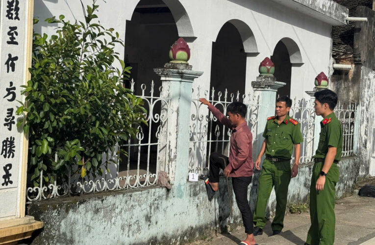 Công An Xã Nguyệt Đức Bắt Tượng Trộm Cắp Tài Sản Tại Hai Cơ Sở Tín Ngưỡng Đền Mẫu Thôn Yên Nội Và Miếu Đức Bà Thôn Mai Yên