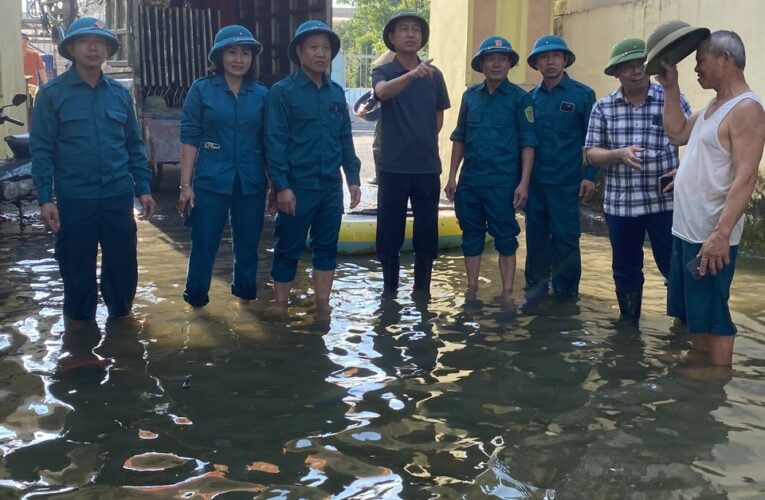 PHÚC YÊN KHẮC PHỤC NGẬP ÚNG TRÊN ĐỊA BÀN