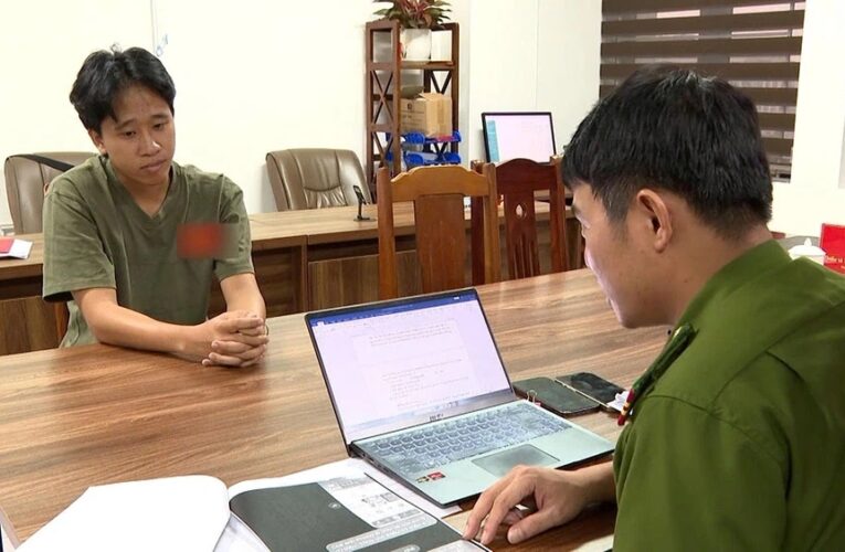 Tạm giữ đối tượng Đào Quang Hà, SN 2001, thường trú tại tỉnh Hưng Yên để làm rõ hành vi chiếm đoạt tiền kêu gọi từ thiện.