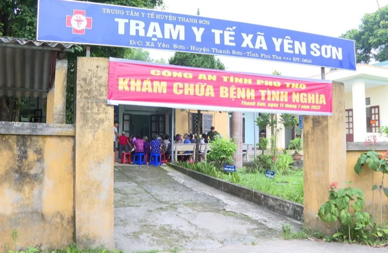 Phú Thọ sắp xếp lại gần 500 trạm y tế xã, phường