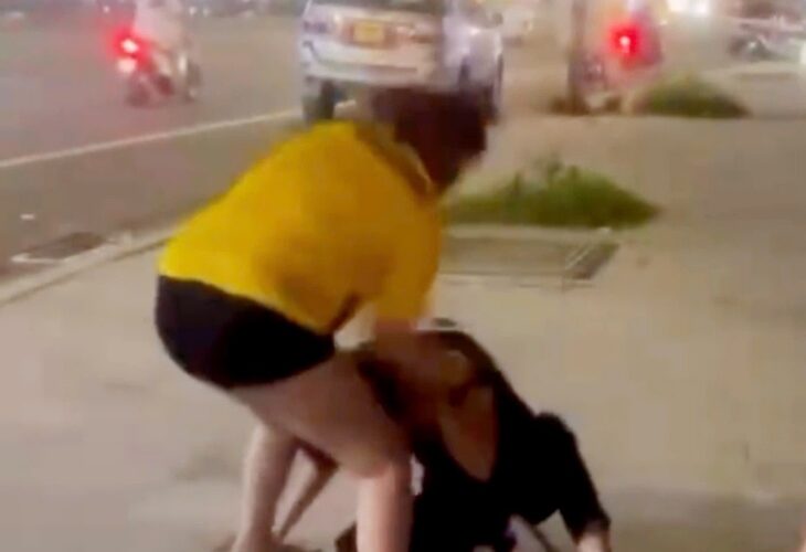 Công an vào cuộc xác minh clip hai phụ nữ đánh nhau trong đêm ở Phú Quốc