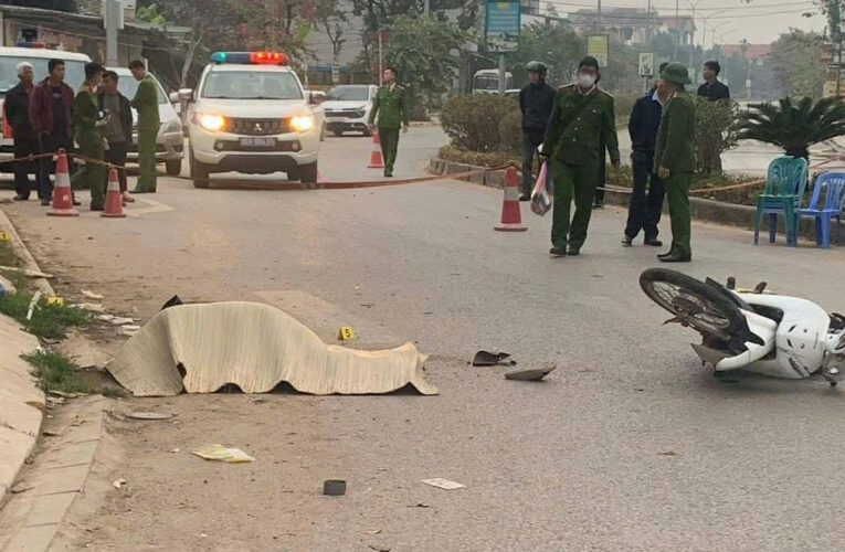 TNGT rất thương tâm ở đường đôi gần CAH Lập Thạch