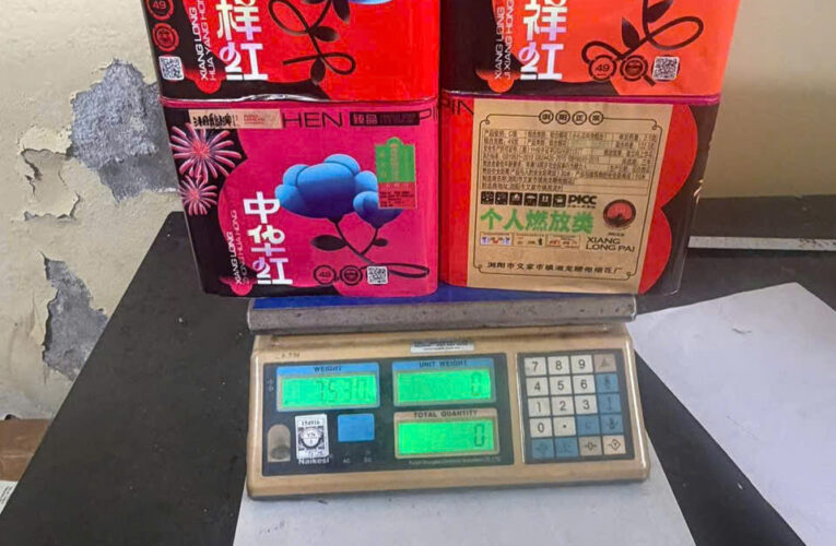 PHÁT HIỆN, BẮT GIỮ ĐỐI TƯỢNG TÀNG TRỮ PHÁO NỔ TRÊN ĐỊA BÀN XÃ TỀ LỖ