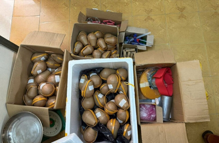 Công an Phú Thọ bắt giữ đối tượng sản xuất gần 30kg pháo hoa nổ trái phép